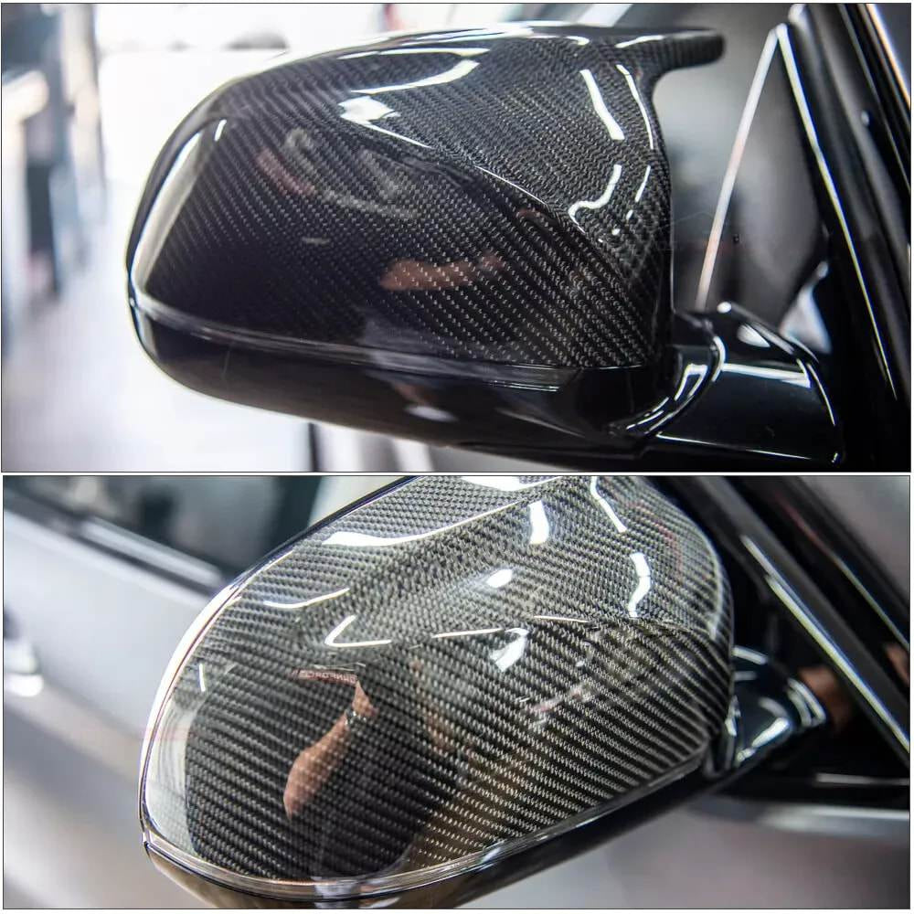 Mirror Covers Replacement Carbon Fiber (for F98 2019-2021) for BMW X4 G02 2018- - image 4