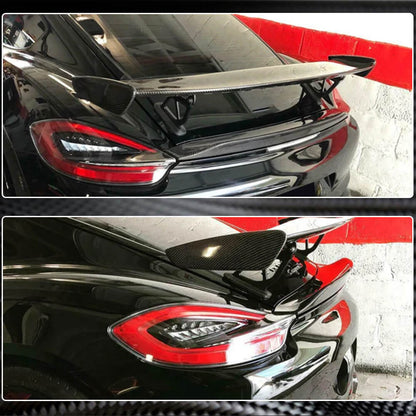 Spoiler (for GT4 Coupe, Carbon) for Porsche Boxster/Cayman 982 (718) 2016- - image 4