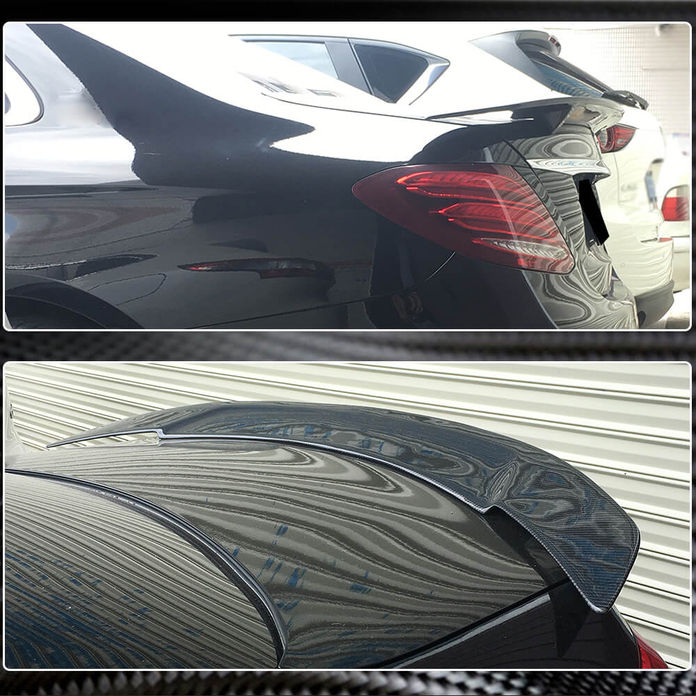 Spoiler V3 (Carbon) for Mercedes E-class W213 2016-2023 - image 4