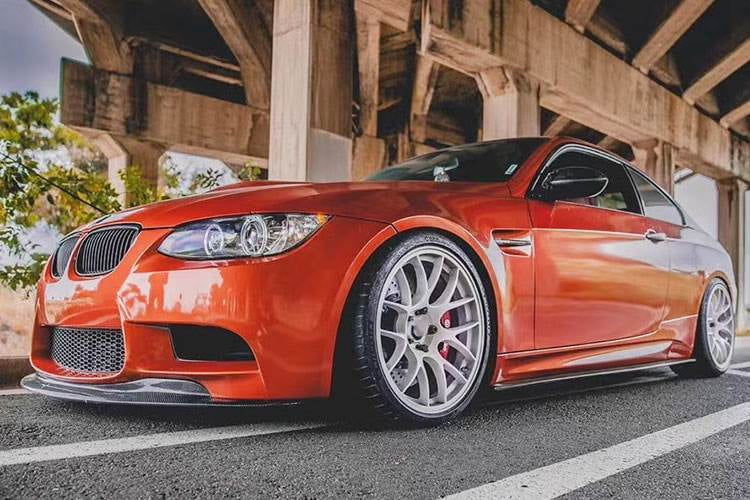 Front Bumper Lip Hamman-Style V1 for M3, Carbon for BMW 3 Series E92/E93 2006–2013 - image 4