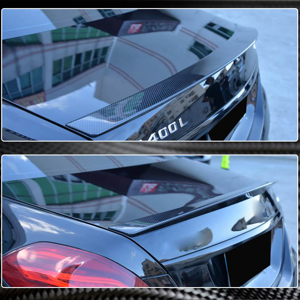 Spoiler V4 (Carbon) for Mercedes S-сlass W222 2013-2022 - image 4