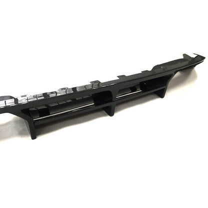 Rear Bumper Diffuser (for R-Line HB 2012-2017, Carbon) for Volkswagen Golf 7/E-Golf 2012-2020 - image 4