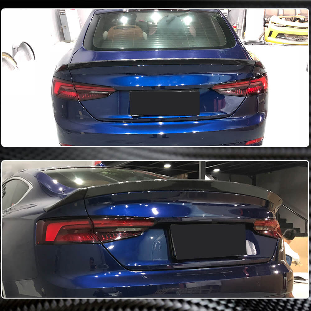 Spoiler V2 (for Sportback, Carbon) for Audi A5 2016-2025 - image 4