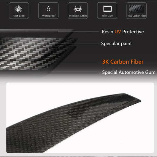 Spoiler V6 (for Sportback, Carbon) for Audi A5 2016-2025 - image 4