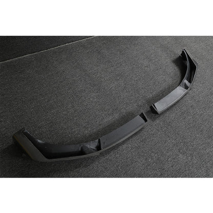 Front Bumper Lip (for M-Sport 2022-2024, Carbon) for BMW X3 G01 2018- - image 4