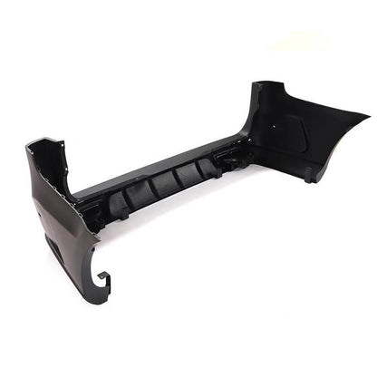 Cover on the rear bumper with a diffuser (2014-2019, Plastic + carbon) for Mercedes Vito / V-class W447 2014↗ year - image 4