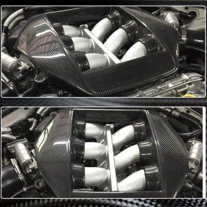 Engine cover (2009-2015, Carbon) for Nissan GT-R - image 4
