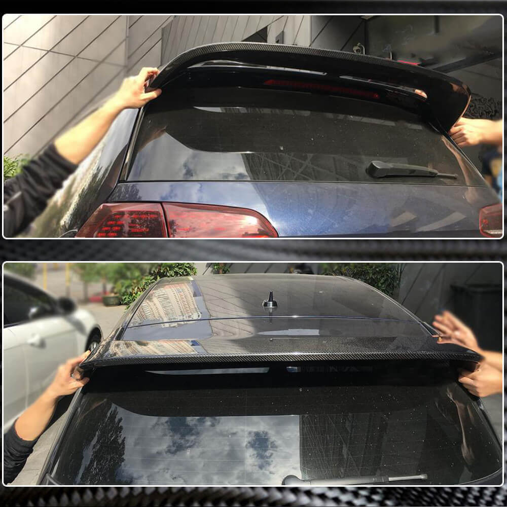 Spoiler V1 (for GTI/R HB, Carbon) for Volkswagen Golf 7/E-Golf 2012-2020 - image 4