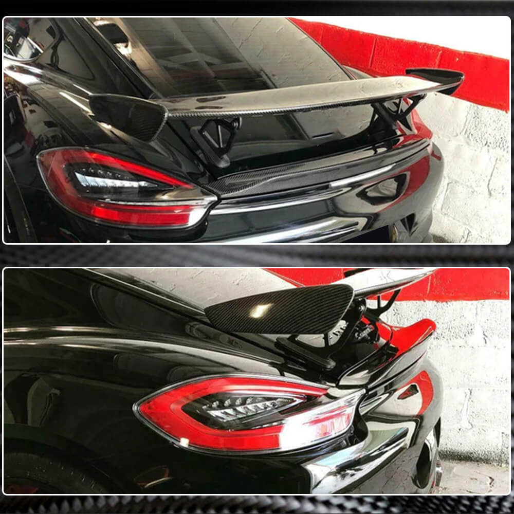 Spoiler (for GT4 Coupe, Carbon) for Porsche Boxster/Cayman 982 (718) 2016- - image 4