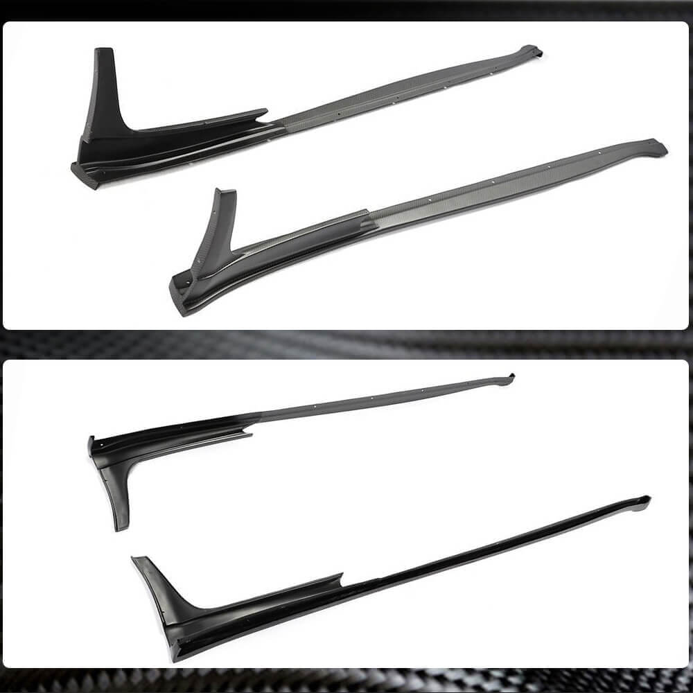 Side Skirts V2 (2016-2019, Carbon) for Porsche Boxster/Cayman 982 (718) 2016- - image 4