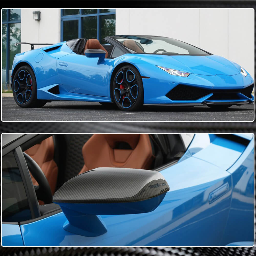 Mirror Covers Carbon Fiber for Lamborghini Huracan - image 4