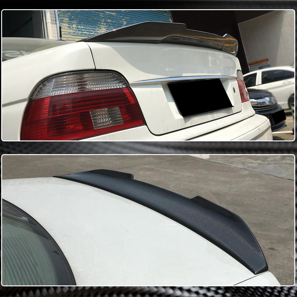 Rear Trunk Spoiler Carbon Fiber (SD) for BMW 5 series E-39 1996-2003 - image 3
