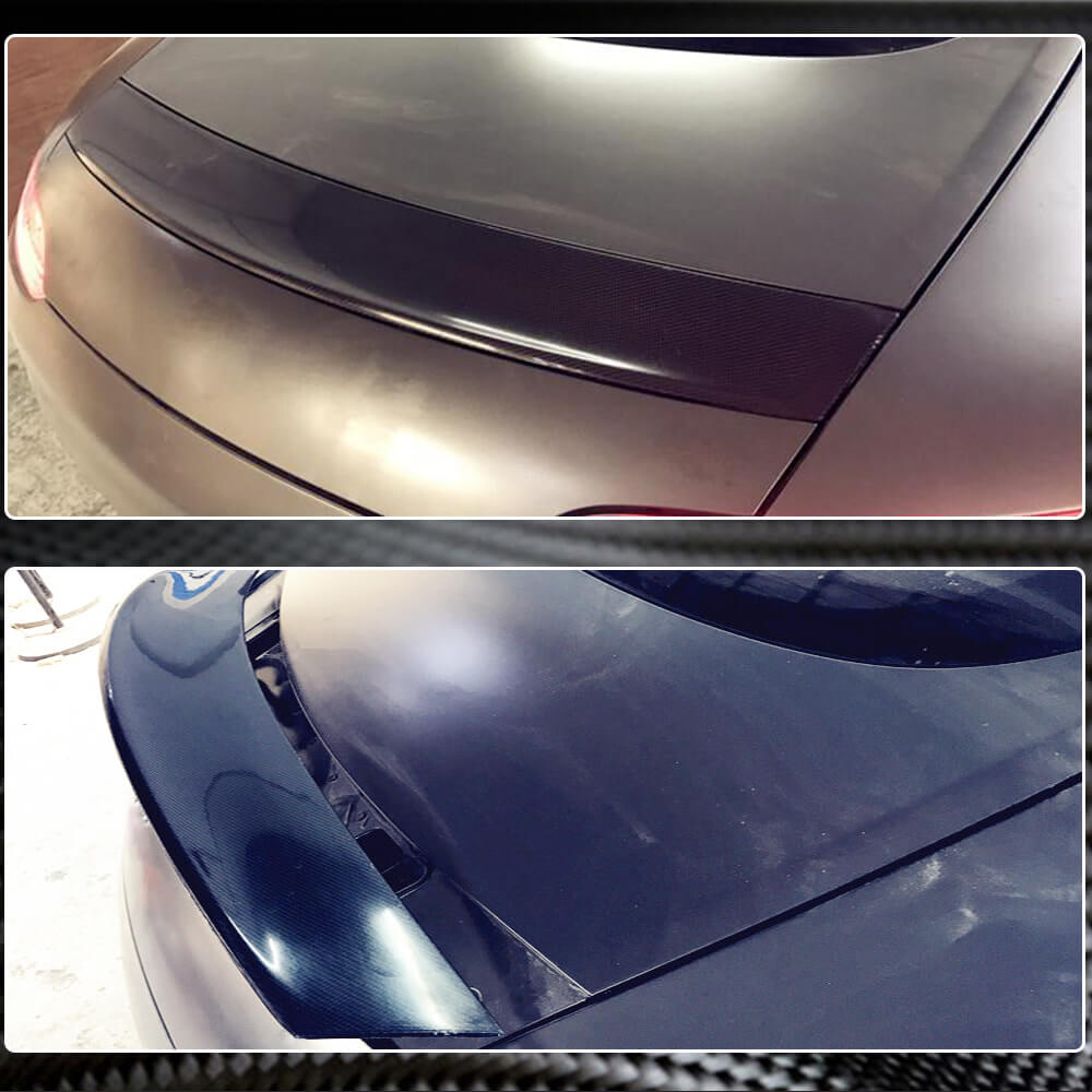 Spoiler V2 (for C190 2014-2019, Carbon) for Mercedes AMG GT C190/R190 2014-2022 - image 4