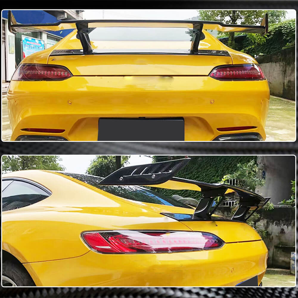 Spoiler V1 (for C190 2014-2019, Carbon) for Mercedes AMG GT C190/R190 2014-2022 - image 4