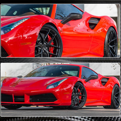 Rear fenders (2015-2019, Carbon) for Ferrari 488 GTB - image 4