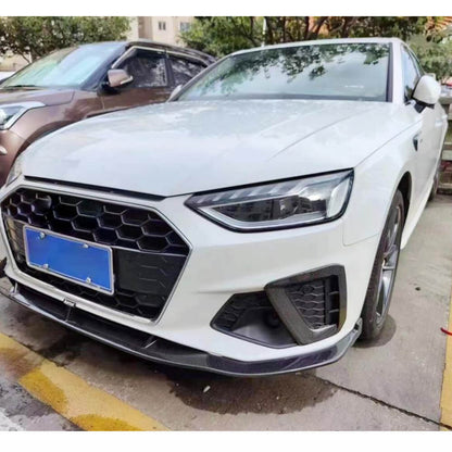 Fog light covers V1 (for S-Line SD 2015-2019, Carbon) for Audi A4 B9 2015-2024 - image 4
