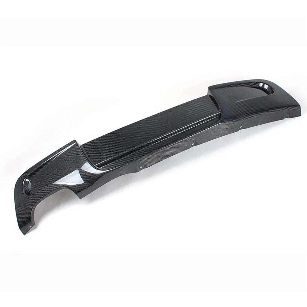 Rear Bumper Diffuser Carbon Fiber V2 (for E87 M Sport) for BMW 1 series E81/82/87/88 2004-2011 - image 4