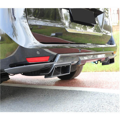 Rear bumper diffuser V1 (for V-Class 2014-2019, Carbon) for Mercedes Vito / V-class W447 2014↗ year - image 4