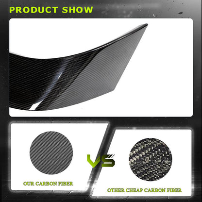 Rear Trunk Spoiler Carbon Fiber V2 (for G87) for BMW 2 Series G42 2021- - image 4