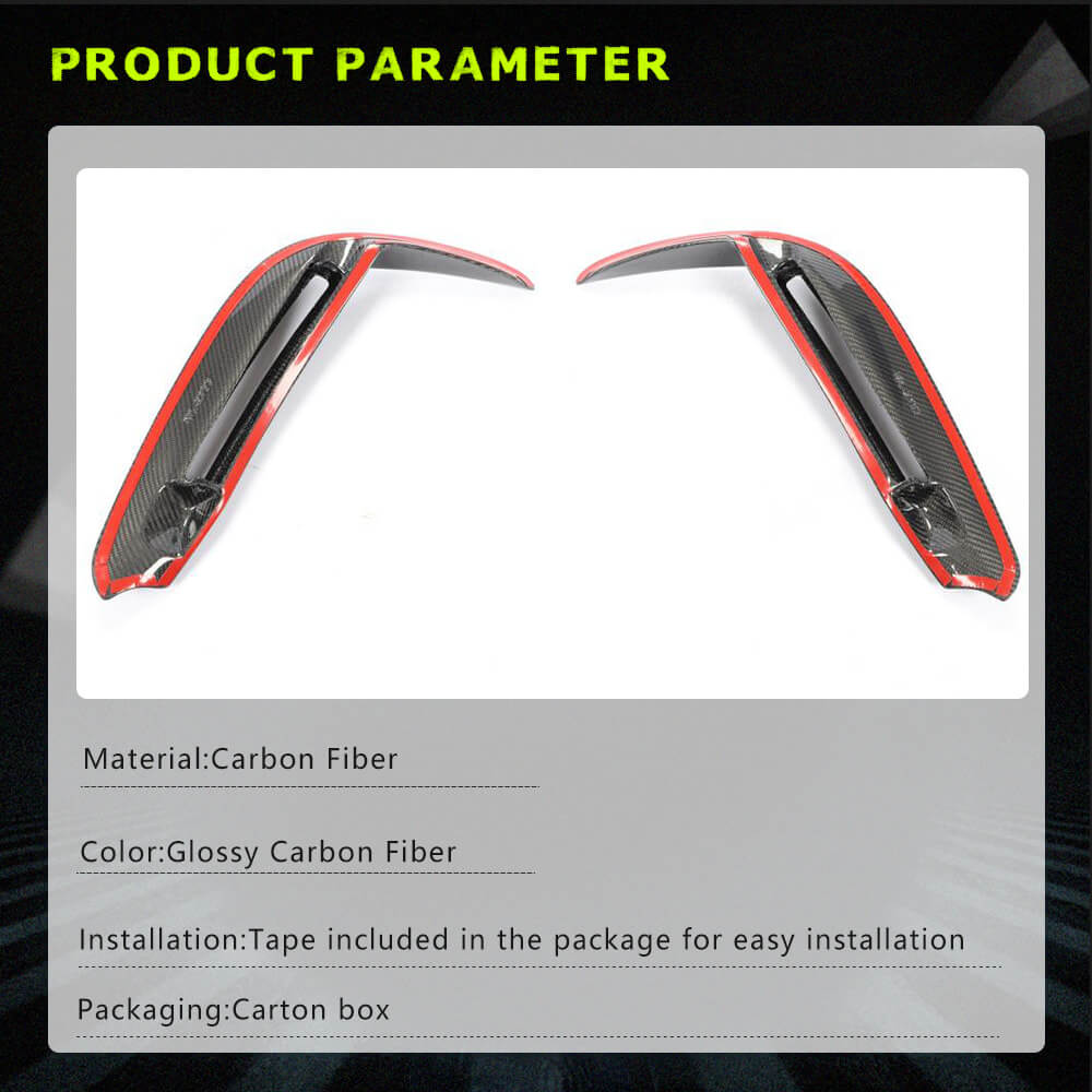 Carbon Fog Light Covers (for V-Class 2014-2019) for Mercedes Vito/V-class W447 2014- - image 4