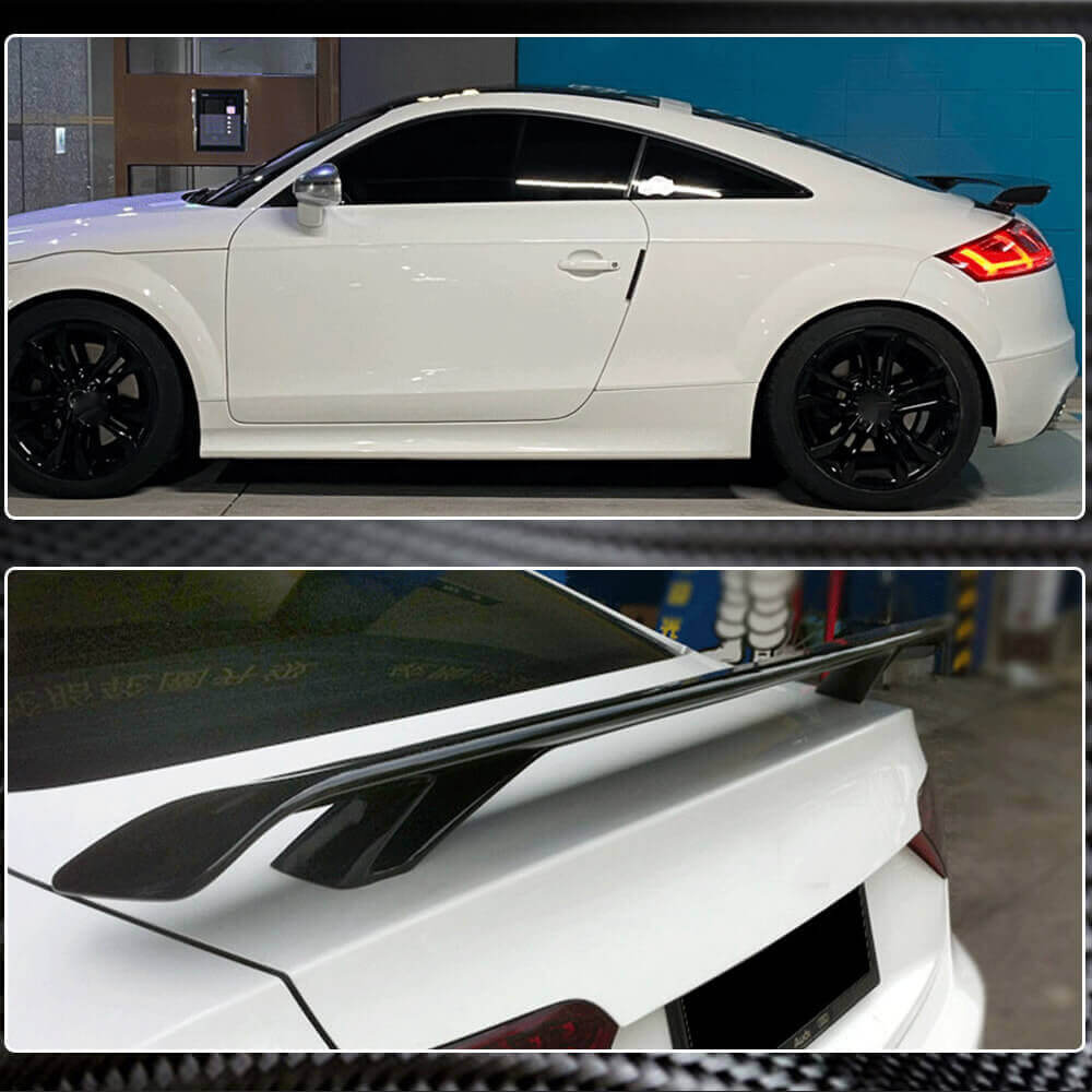 Spoiler V3 (Cabriolet, Carbon) for Audi A5 2007-2015 - image 4