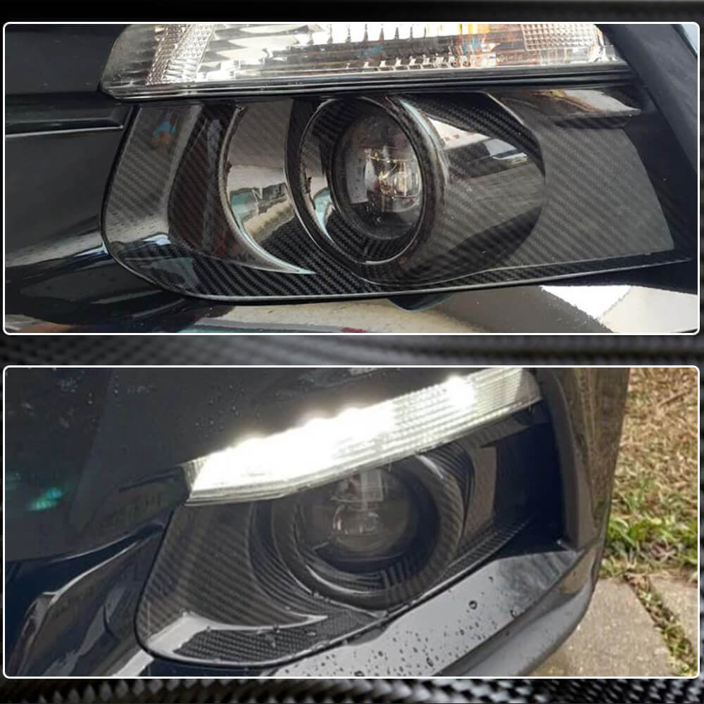 Covers for fog lights V2 (2015-2017, Carbon) for Ford Mustang 2015-2023 - image 4