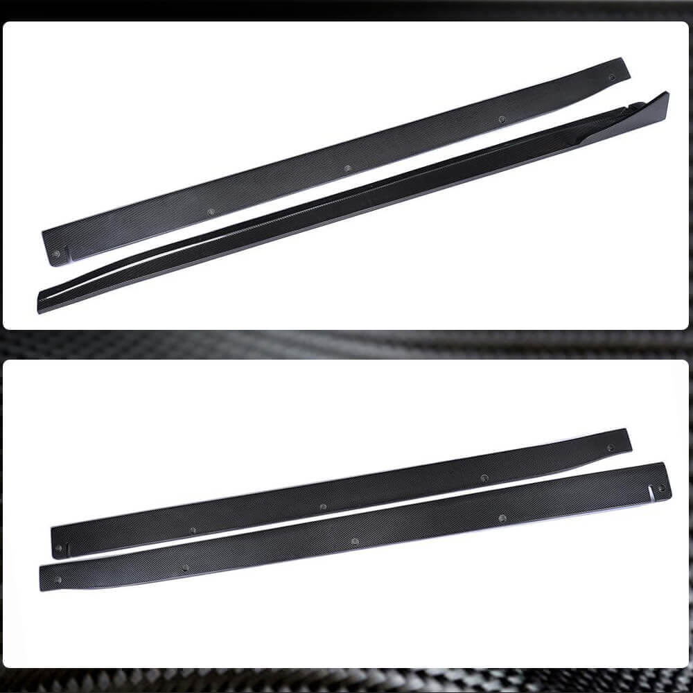 Side Skirts (for G37 SD 2009-2013, Carbon) for Infiniti G25/G35/37 (V36/CV36) 2006-2015 - image 4