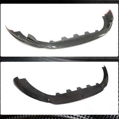 Front Bumper Lip V3 for Base/S/S Q4 2013-2017, Carbon for Maserati Ghibli 2013-2023 - image 4