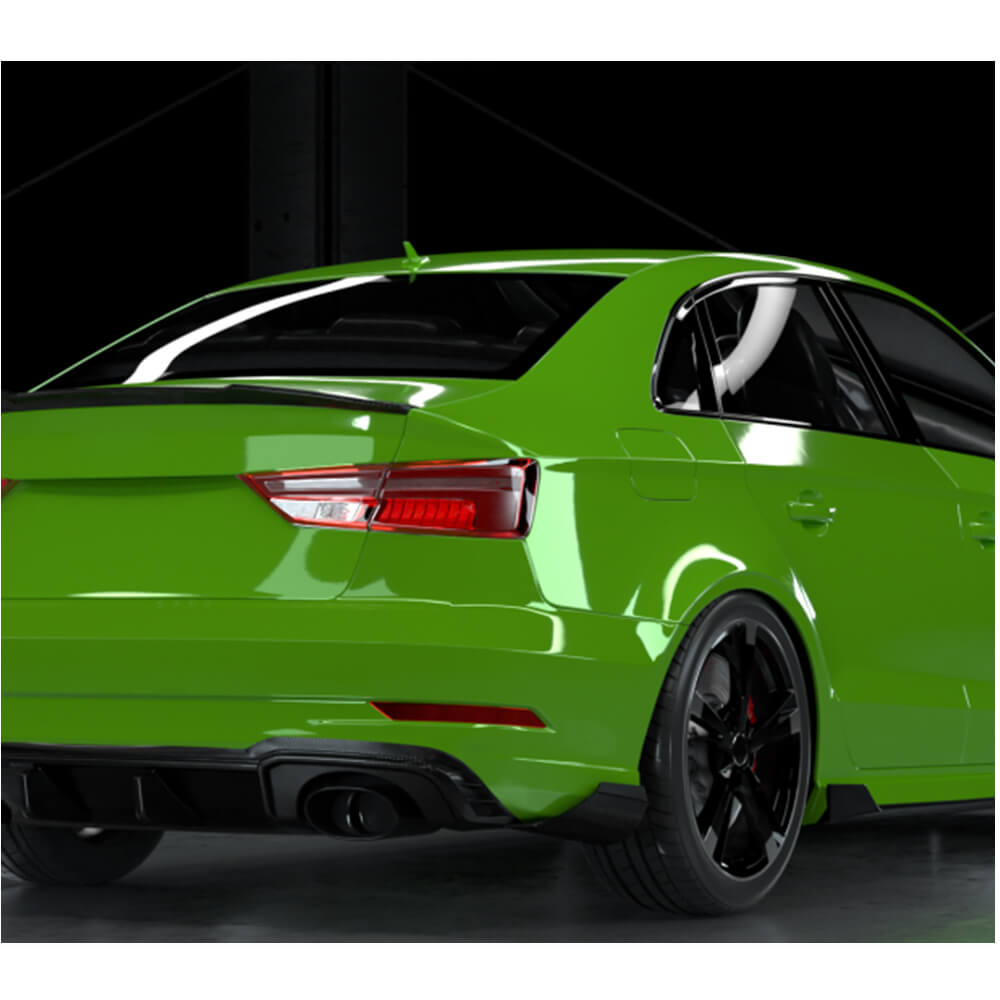 Rear bumper flaps (for RS3 Sedan 2017-2019, Carbon) for Audi A3 2012-2020 - image 4