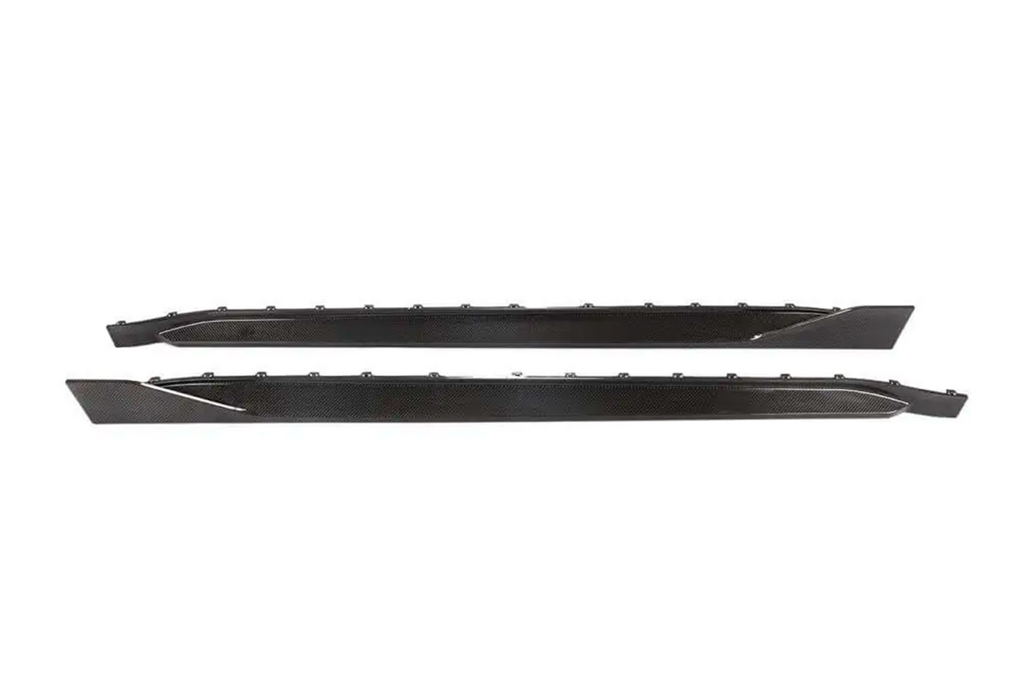 Side Skirt Extensions V2 (for G80, Carbon) for BMW 3 Series G20/G21 2018- - image 7