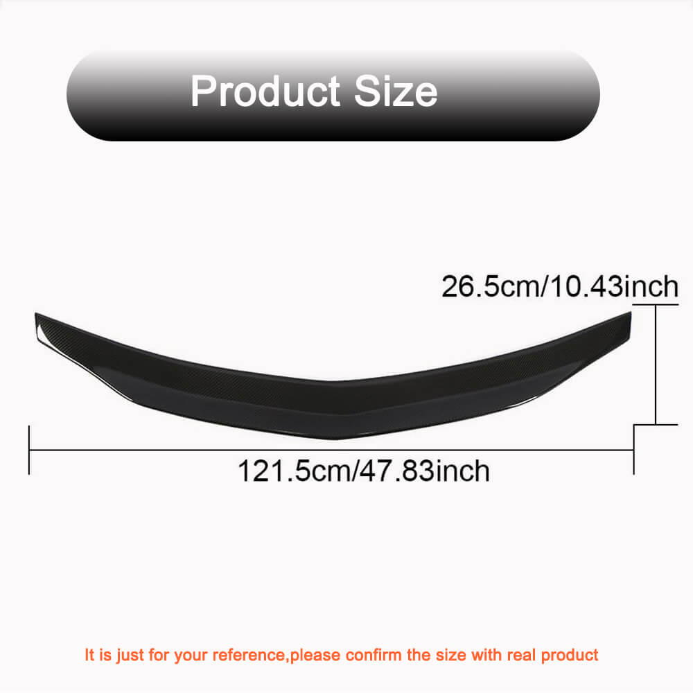 Spoiler V1 (Carbon) for Mercedes E-class coupe C207 2010-2017 - image 4
