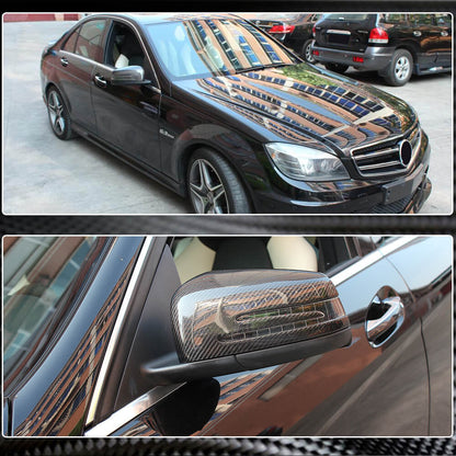 Carbon Mirror Covers for Mercedes CLS C218 2011-2018 - image 4