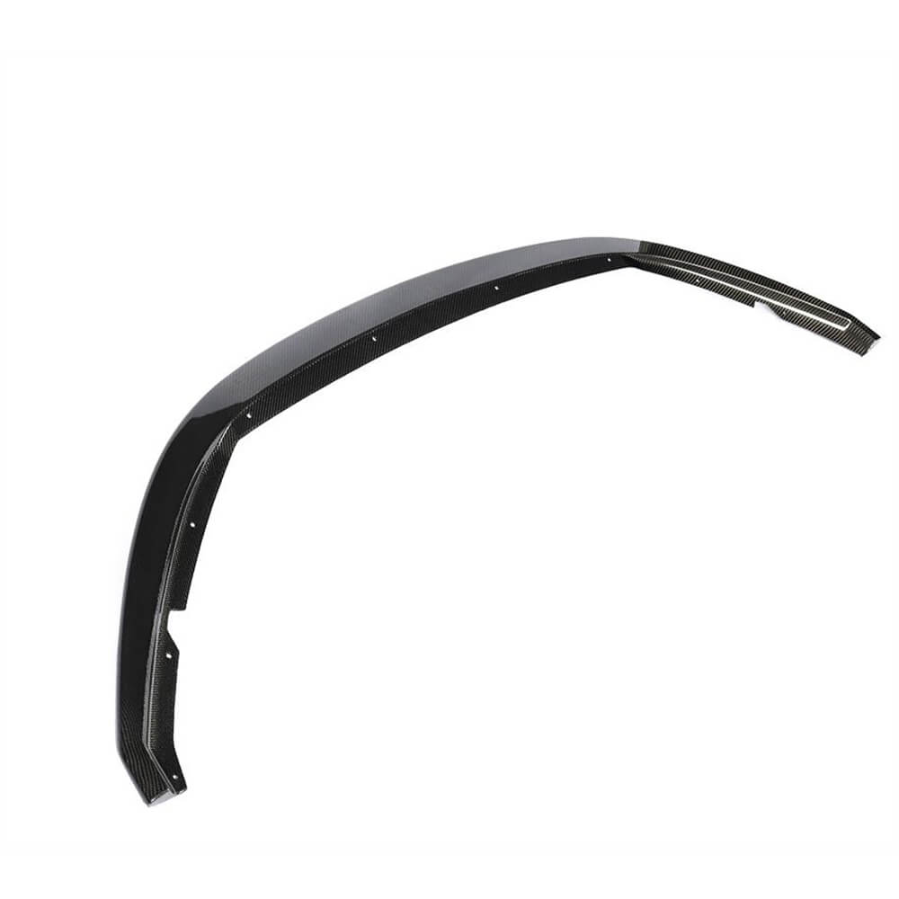 Front Bumper Lip Spoiler (2007-2009, Carbon) for Maserati GranTurismo 2007-2019 - image 4