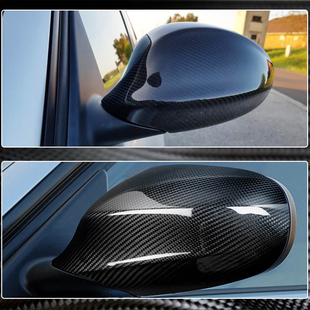 Mirror Covers (for E90/E91 2005-2008, Carbon) for BMW 3 Series E90/E91 2005-2011 - image 4