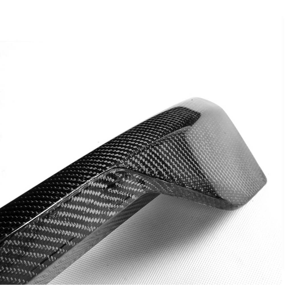 Front Bumper Lip V1 for AMG-Line 2015-2018 Carbon for Mercedes S-class C217 Coupe 2014-2020 - image 4