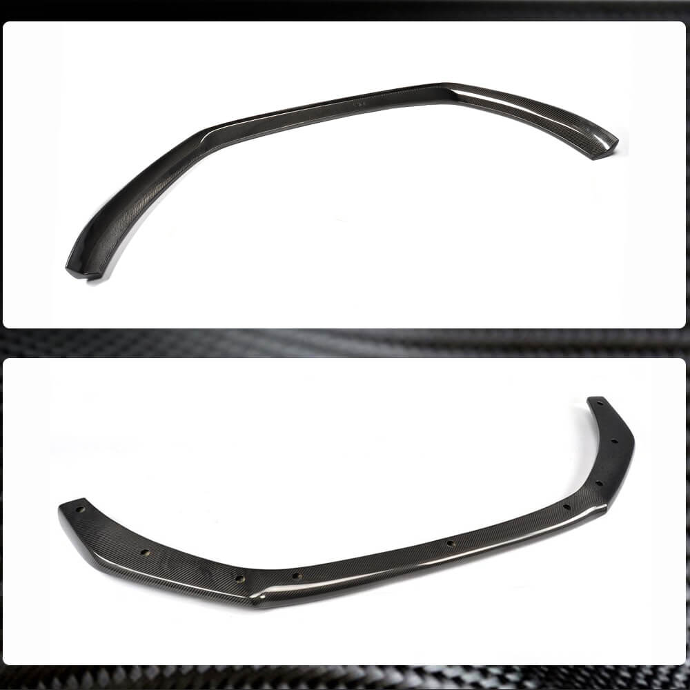 Front Bumper Lip Carbon (for Base 2012-2015) for Audi A6 C7 2011-2017 - image 4