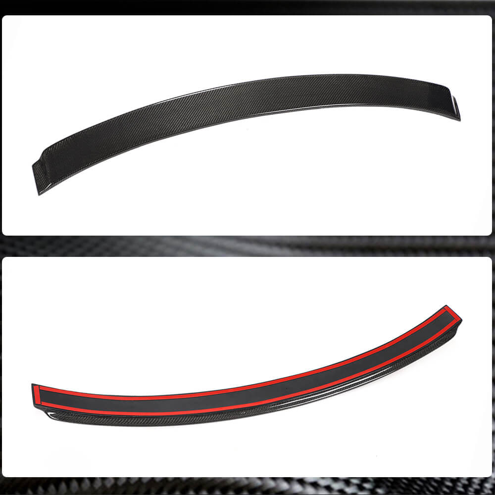 Rear window spoiler V1 (for Sedan, Carbon) for Audi A3 2012-2020 - image 4