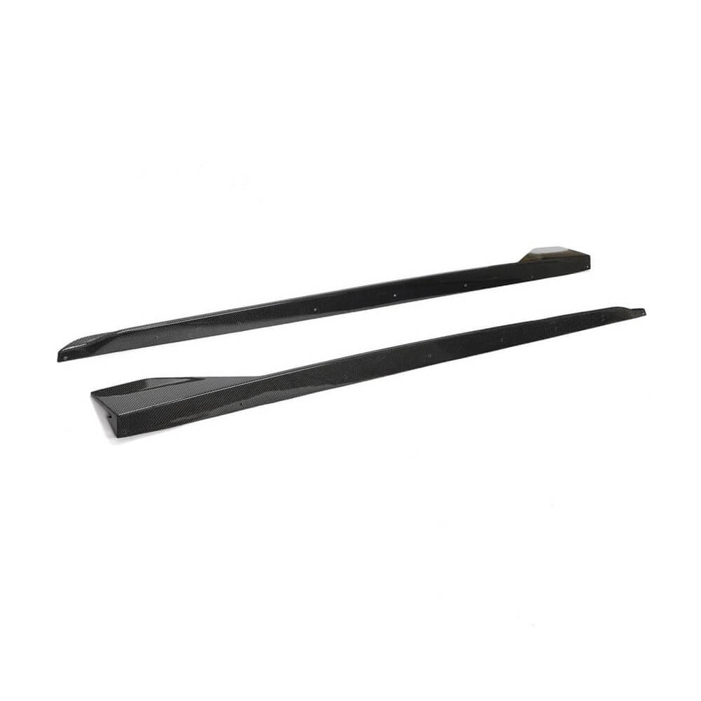 Side Skirt Extensions (for M-Sport, Carbon) for BMW 1 Series F40 2019-2024 - image 4