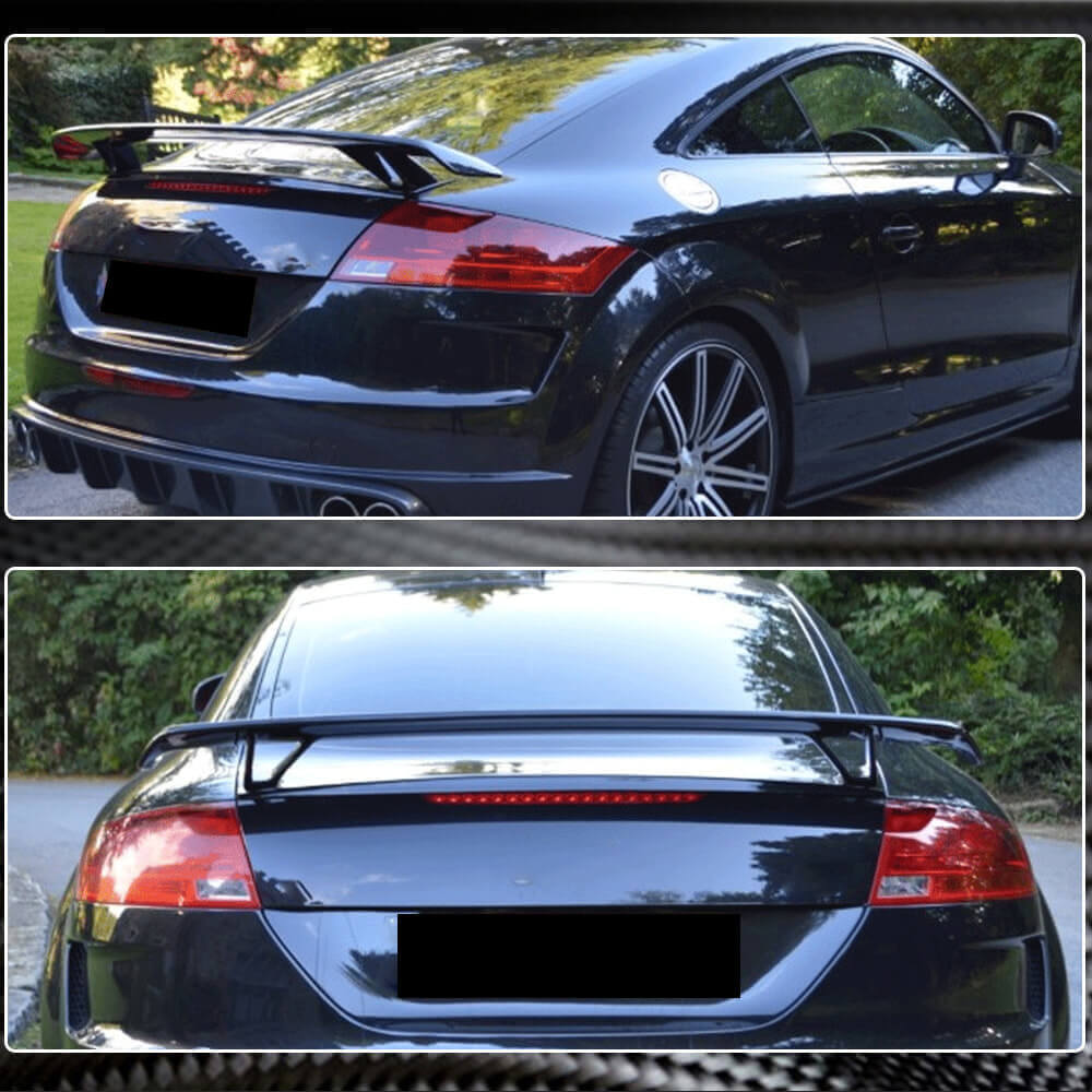 Spoiler V3 (Carbon) for Audi TT 2006-2014 - image 4