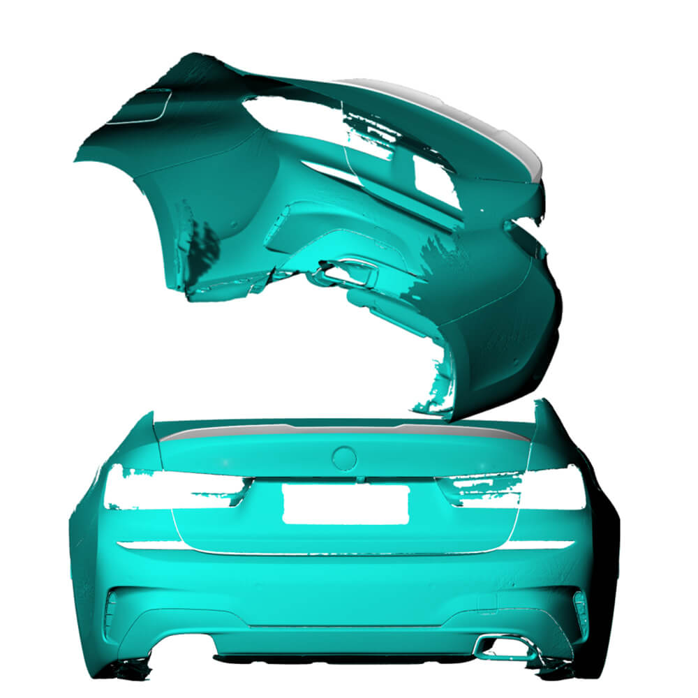Rear Trunk Spoiler Dry Carbon Fiber V6 (SD) for BMW 3 series G20/21 2018- - image 4