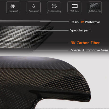 Spoiler (for 2016-2019, Carbon) for Volkswagen Tiguan 2016-2023 - image 4