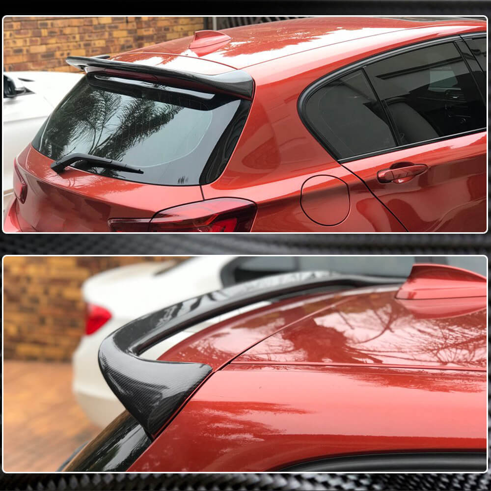 Rear Roof Spoiler Carbon Fiber V3 (F20/F21) for BMW 1 series F20/21 2011-2019 - image 4
