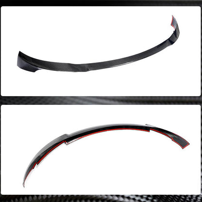 Front Bumper Lip V7 (2017-2023, Carbon) for Tesla Model 3 2017- - image 4