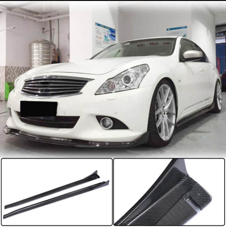Carbon Body Kit Full Set (for G37 SD 2009-2013, Carbon) for Infiniti G25/G35/37 (V36/CV36) 2006-2015 - image 4