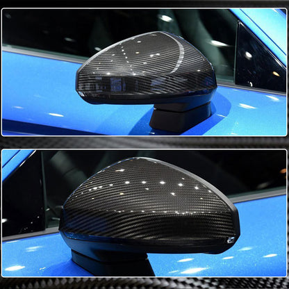 Mirror Covers (Carbon) for Audi ТТ 2014-2023 - image 4
