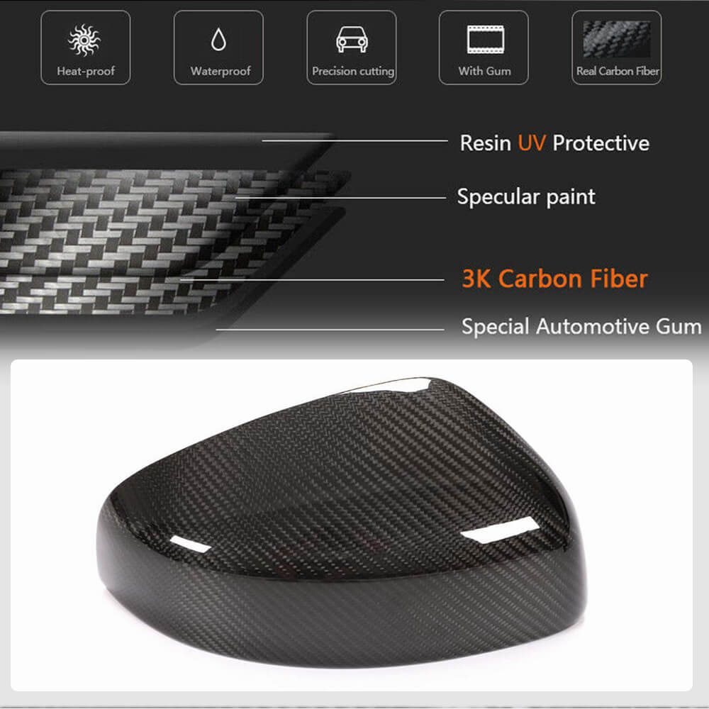 Mirror Covers (Carbon) for Nissan 370Z 2008-2021 - image 4
