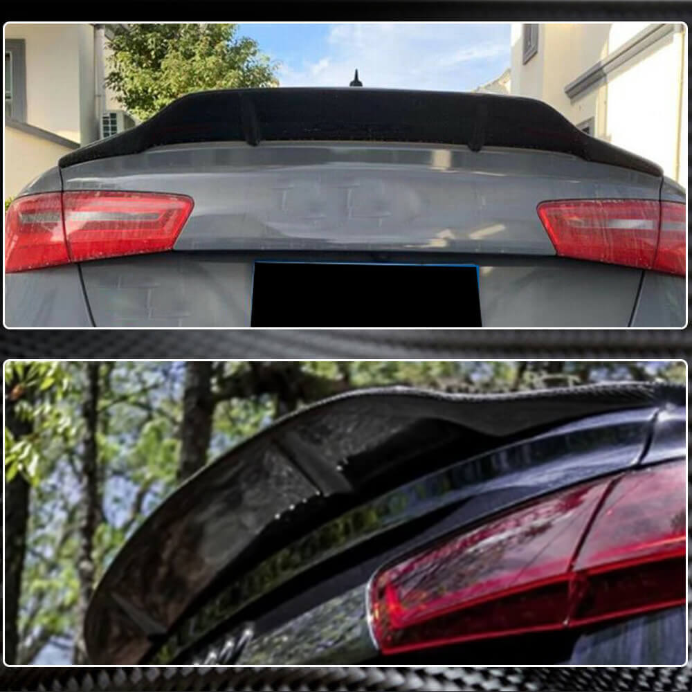 Spoiler V1 (Carbon) for Audi A6 C7 2011-2017 - image 10