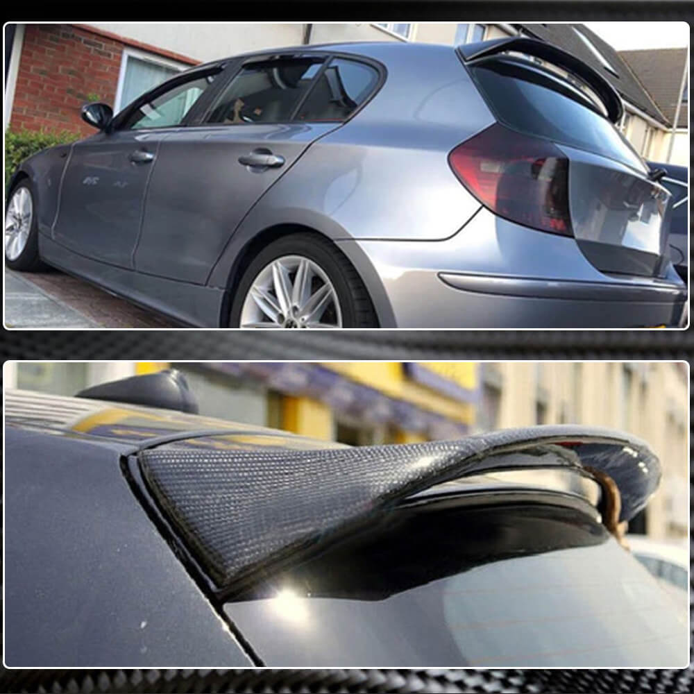 Rear Roof Spoiler Carbon Fiber (E81/E87) for BMW 1 series E81/82/87/88 2004-2011 - image 7