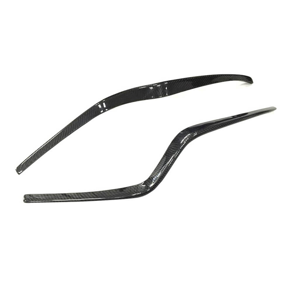 Covers on the front bumper Flap (2014-2018, Carbon) for Porsche Macan 2014-2024 - image 4