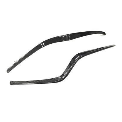 Covers on the front bumper Flap (2014-2018, Carbon) for Porsche Macan 2014-2024 - image 4